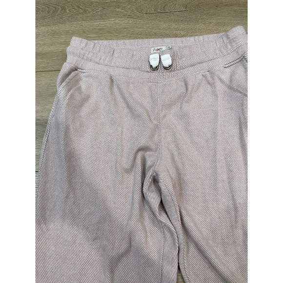 Faherty Women's Size Large Jogger Sweatpants Pink - Picture 2 of 10